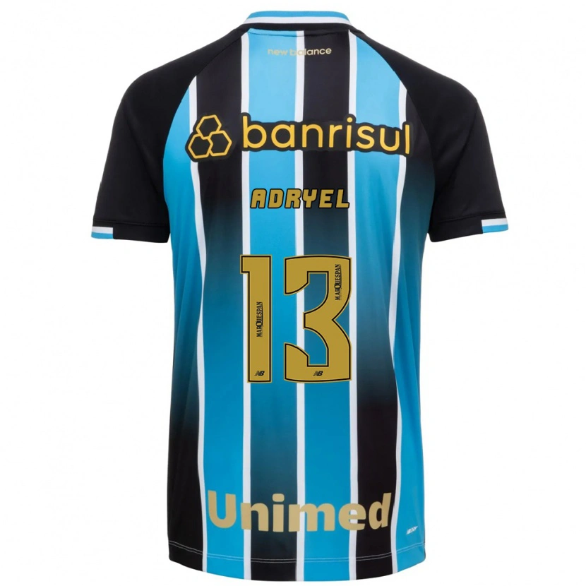 Danxen Homem Camisola Adryel #13 Azul Marrom Preto Principal 2026/27 Camisa