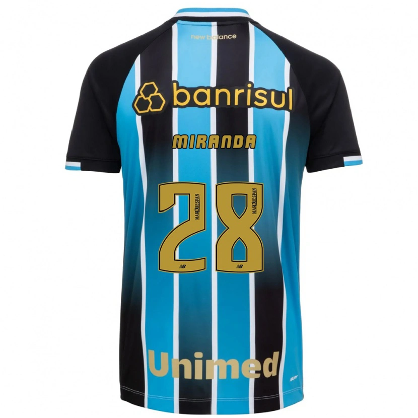 Danxen Homem Camisola Paulo Miranda #28 Azul Marrom Preto Principal 2026/27 Camisa