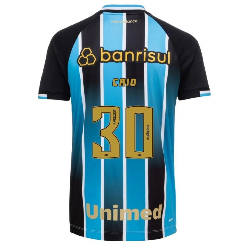Danxen Homem Camisola Rodrigo Caio #30 Azul Marrom Preto Principal 2026/27 Camisa