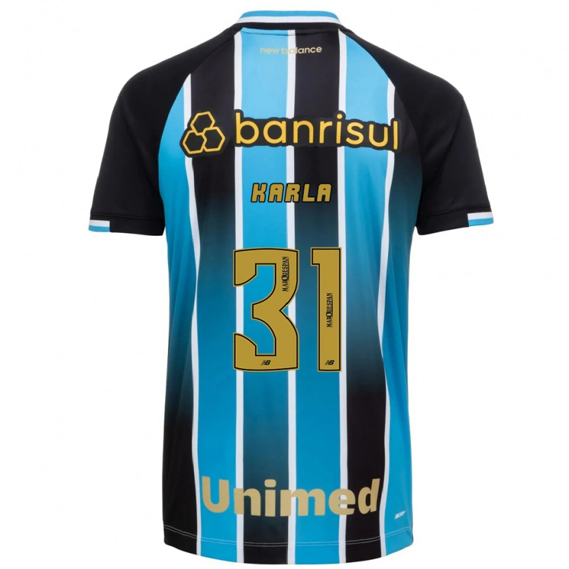 Danxen Homem Camisola Emmily Karla #31 Azul Marrom Preto Principal 2026/27 Camisa