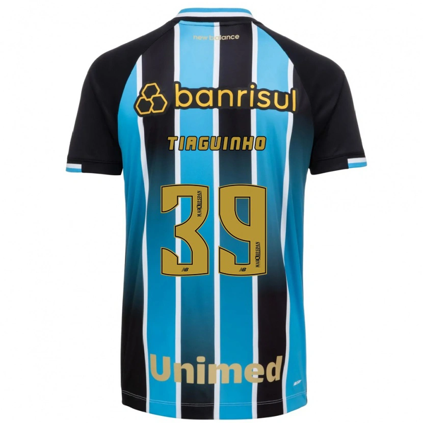 Danxen Homem Camisola Tiaguinho #39 Azul Marrom Preto Principal 2026/27 Camisa