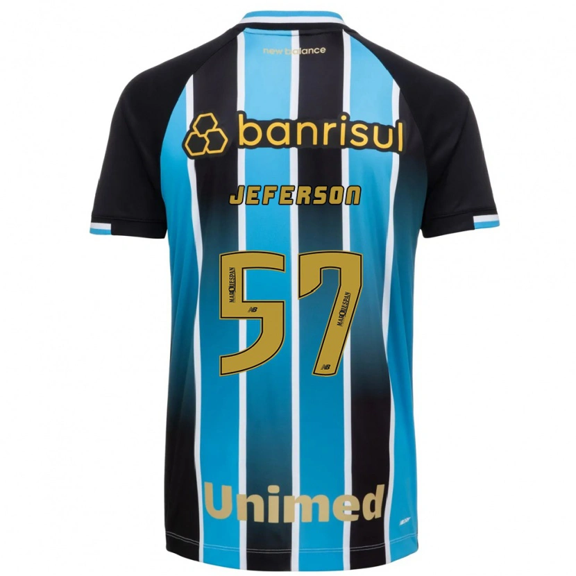 Danxen Homem Camisola Jeferson Borges Dos Santos #57 Azul Marrom Preto Principal 2026/27 Camisa