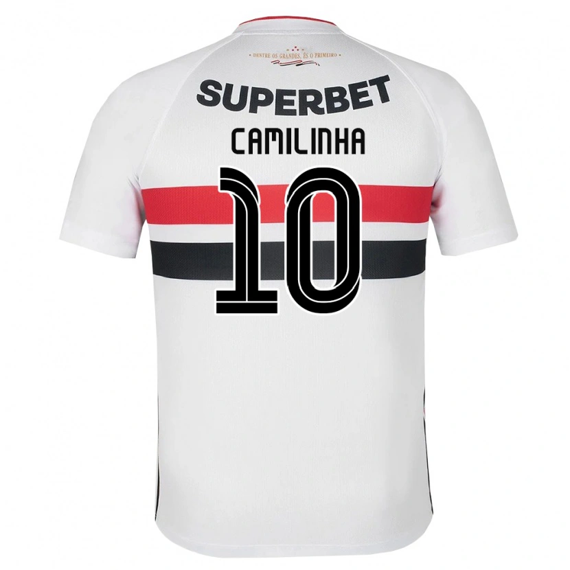 Danxen Homem Camisola Camilinha #10 Branco Vermelho Preto Principal 2026/27 Camisa