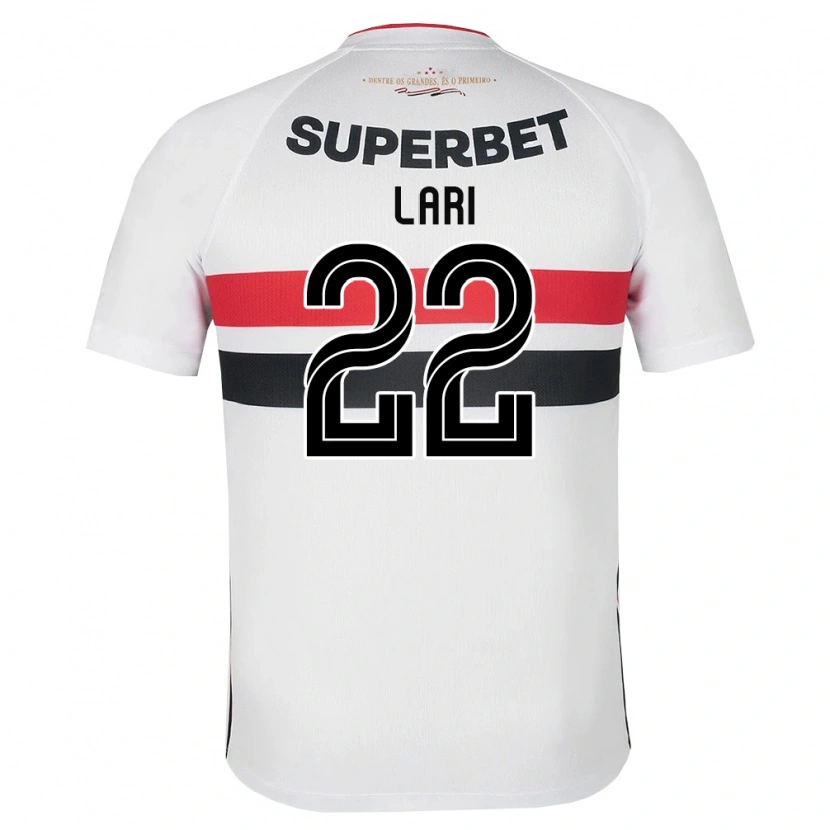 Danxen Homem Camisola Lari #22 Branco Vermelho Preto Principal 2026/27 Camisa