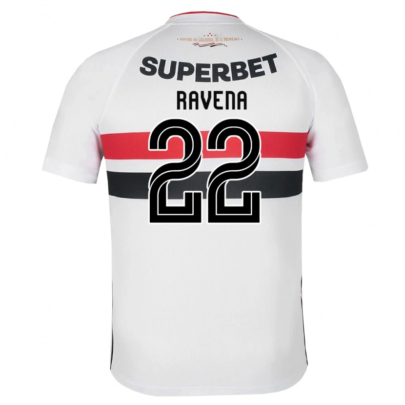 Danxen Homem Camisola Ravena #22 Branco Vermelho Preto Principal 2026/27 Camisa