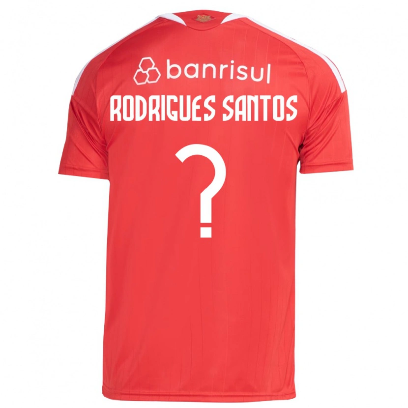 Danxen Homem Camisola Richard Rodrigues Santos #0 Vermelho Branco Principal 2026/27 Camisa