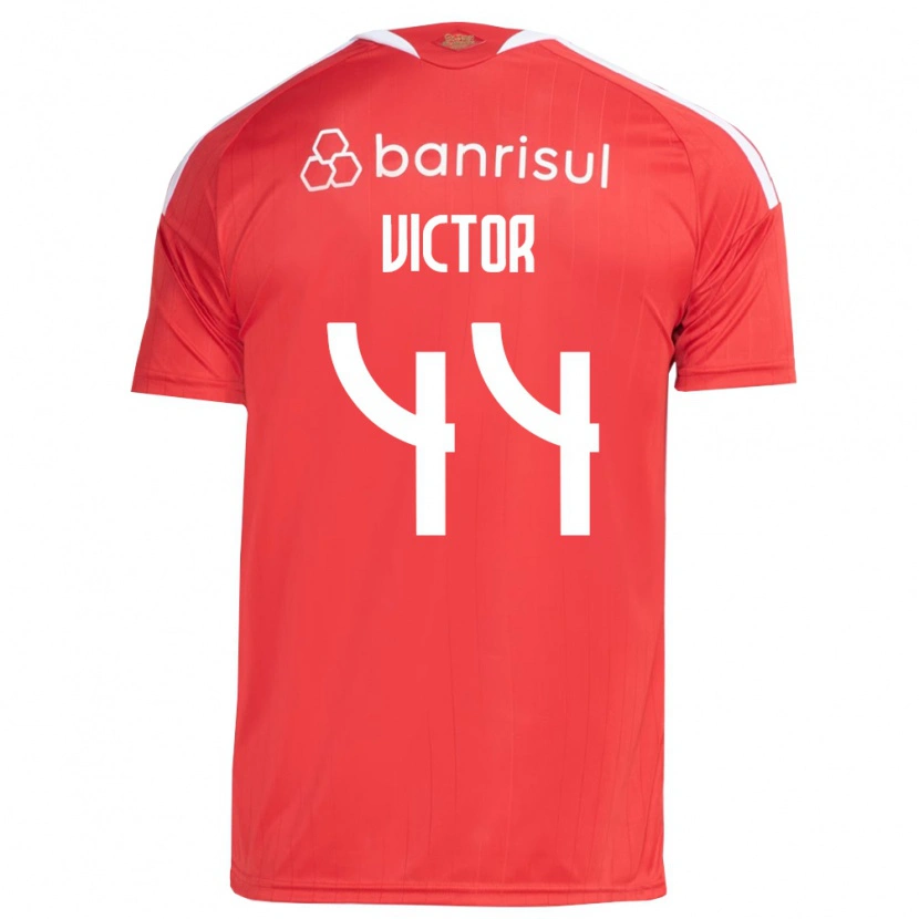Danxen Homem Camisola João Victor #44 Vermelho Branco Principal 2026/27 Camisa