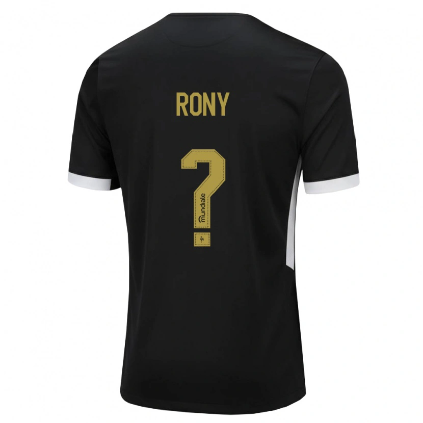 Danxen Homem Camisola Rony #0 Preto Branco Amarelo Principal 2026/27 Camisa