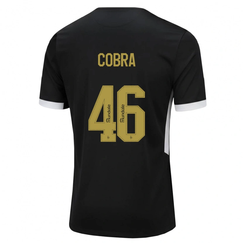 Danxen Homem Camisola Pedro Cobra #46 Preto Branco Amarelo Principal 2026/27 Camisa