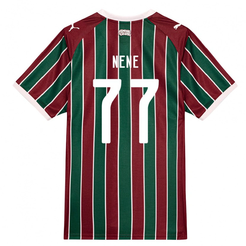Danxen Homem Camisola Nene #77 Verde Borgonha Branco Principal 2026/27 Camisa