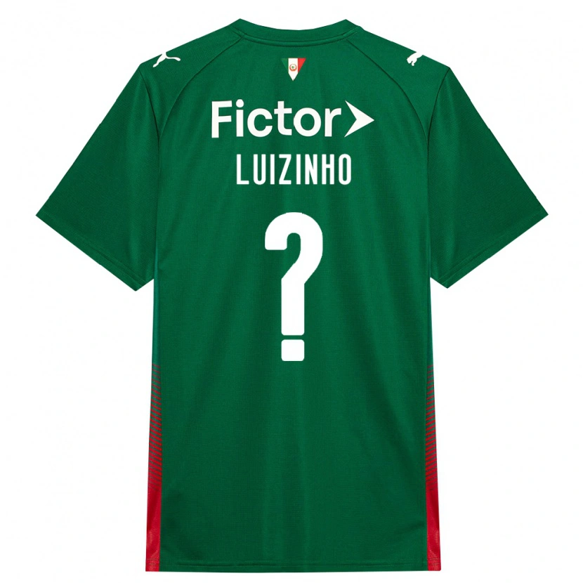 Danxen Homem Camisola Luizinho #0 Verde Vermelho Branco Principal 2026/27 Camisa