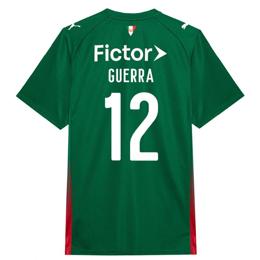 Danxen Homem Camisola Heitor Guerra #12 Verde Vermelho Branco Principal 2026/27 Camisa