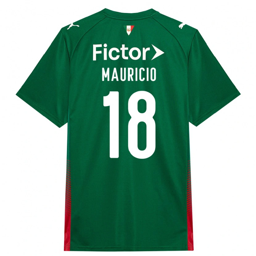Danxen Homem Camisola Mauricio Magalhães Prado #18 Verde Vermelho Branco Principal 2026/27 Camisa