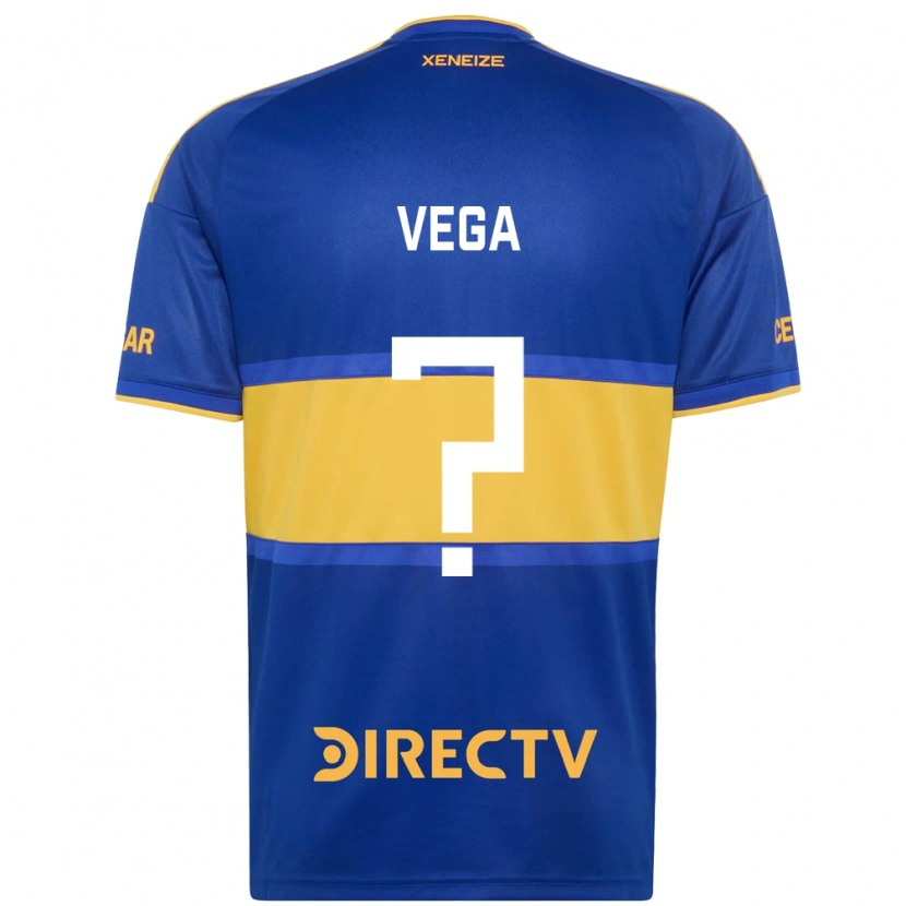 Danxen Homem Camisola Gabriel Vega #0 Azul Real Amarelo Principal 2026/27 Camisa