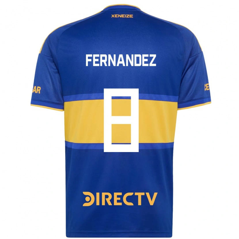 Danxen Homem Camisola Guillermo Fernandez #8 Azul Real Amarelo Principal 2026/27 Camisa