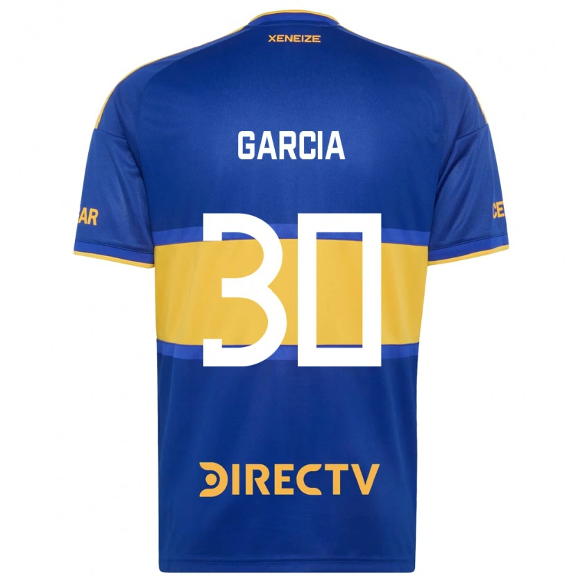 Danxen Homem Camisola Javier García #30 Azul Real Amarelo Principal 2026/27 Camisa