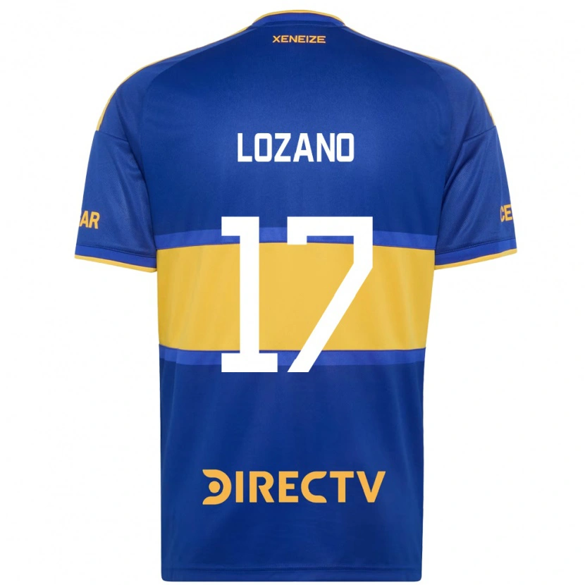 Danxen Homem Camisola Leandro Lozano #17 Azul Real Amarelo Principal 2026/27 Camisa