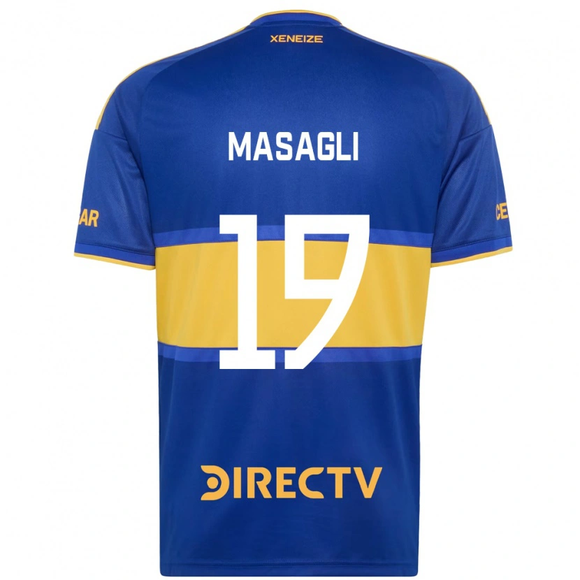 Danxen Homem Camisola Yohana Masagli #19 Azul Real Amarelo Principal 2026/27 Camisa