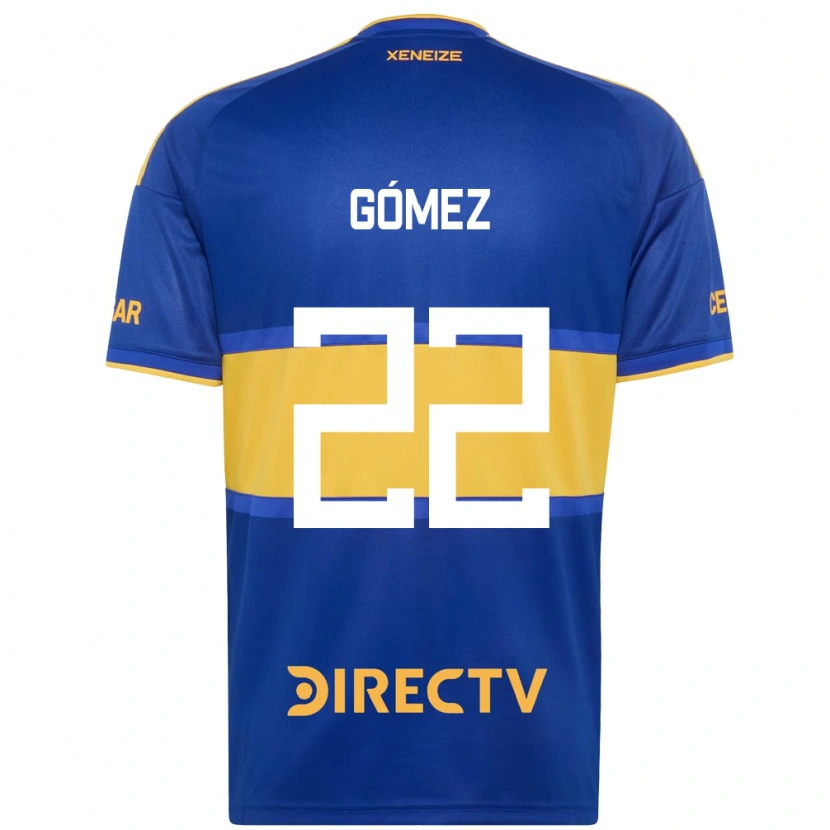 Danxen Homem Camisola Luciano Gómez #22 Azul Real Amarelo Principal 2026/27 Camisa