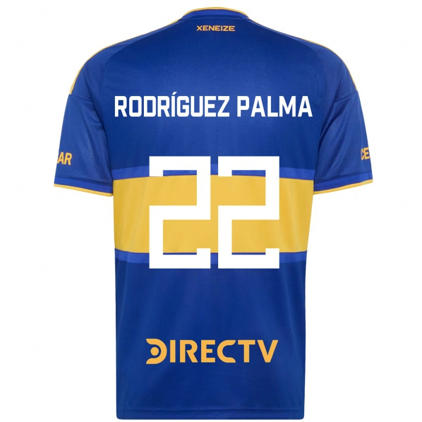 Danxen Homem Camisola Joaquina Rodríguez Palma #22 Azul Real Amarelo Principal 2026/27 Camisa
