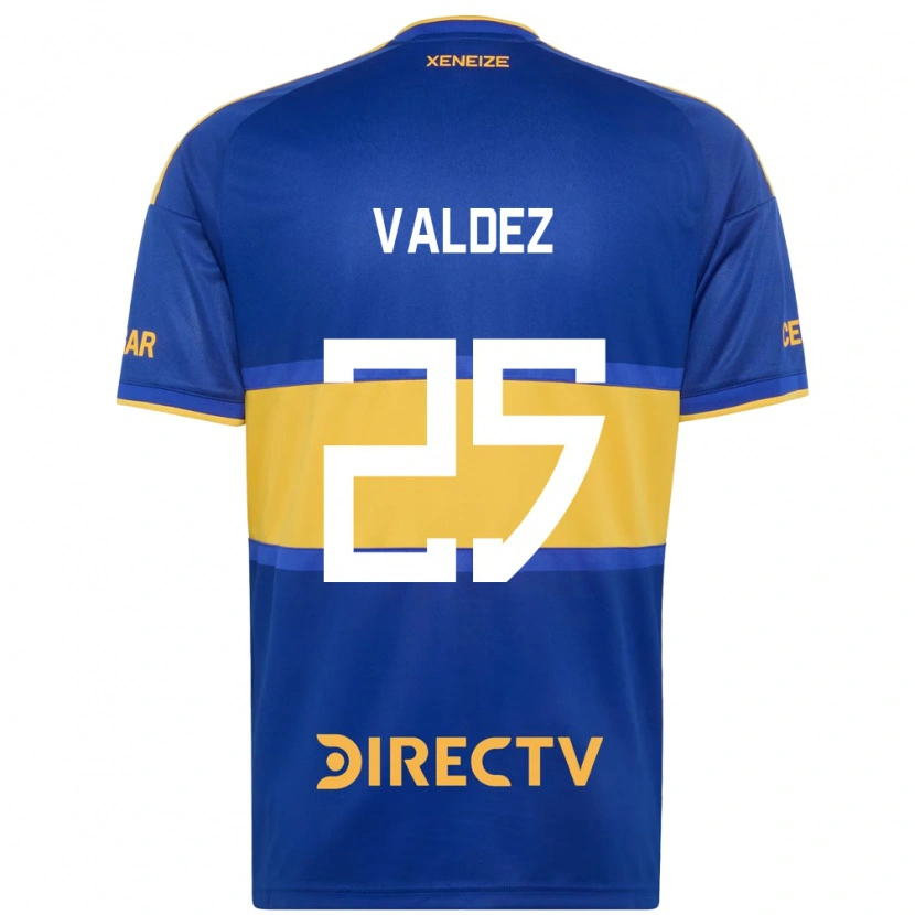 Danxen Homem Camisola Bruno Valdez #25 Azul Real Amarelo Principal 2026/27 Camisa