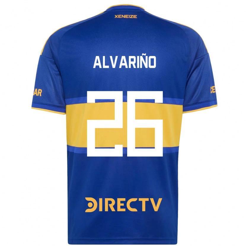 Danxen Homem Camisola Alexis Alvariño #26 Azul Real Amarelo Principal 2026/27 Camisa