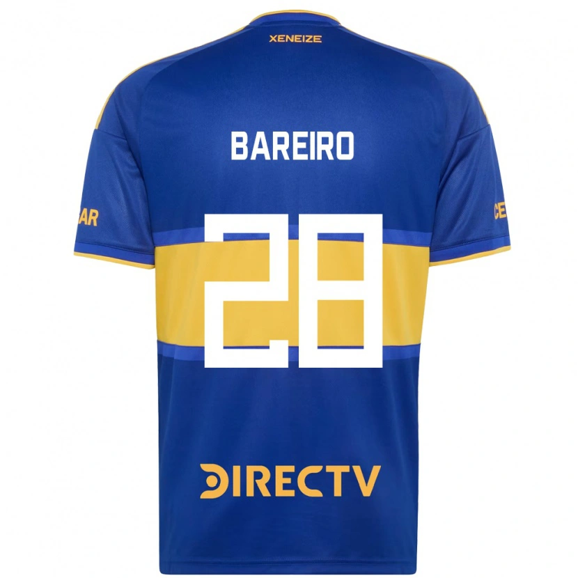 Danxen Homem Camisola Adam Bareiro #28 Azul Real Amarelo Principal 2026/27 Camisa