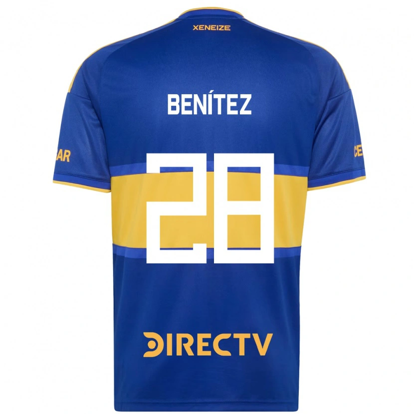 Danxen Homem Camisola Yazmín Benítez #28 Azul Real Amarelo Principal 2026/27 Camisa