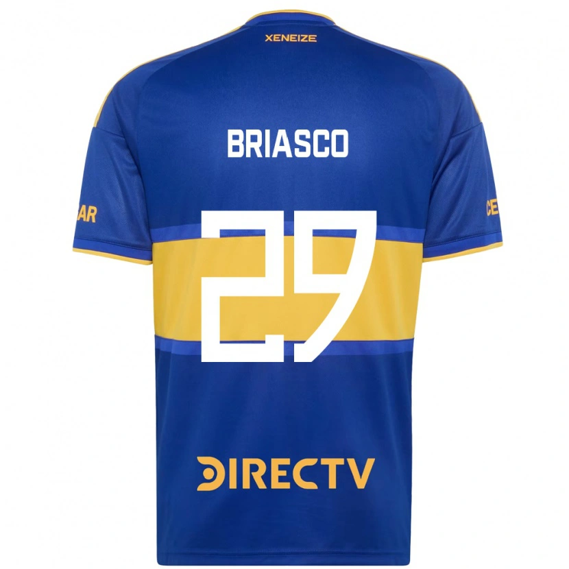 Danxen Homem Camisola Norberto Briasco #29 Azul Real Amarelo Principal 2026/27 Camisa