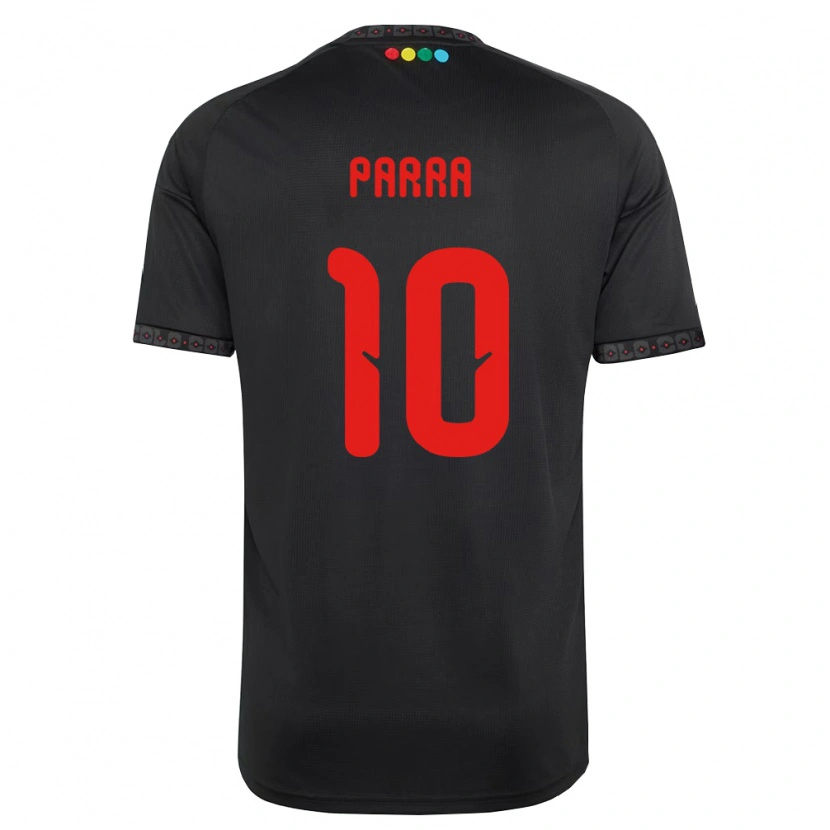 Danxen Homem Camisola Pablo Parra #10 Preto Vermelho Alternativa 2026/27 Camisa