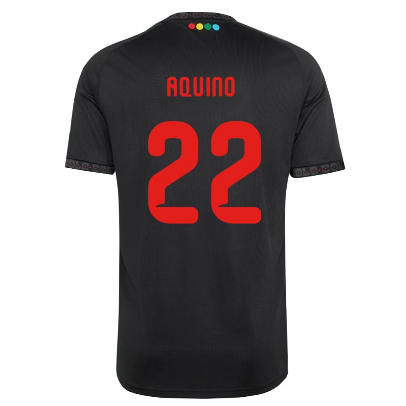Danxen Homem Camisola Claudio Aquino #22 Preto Vermelho Alternativa 2026/27 Camisa