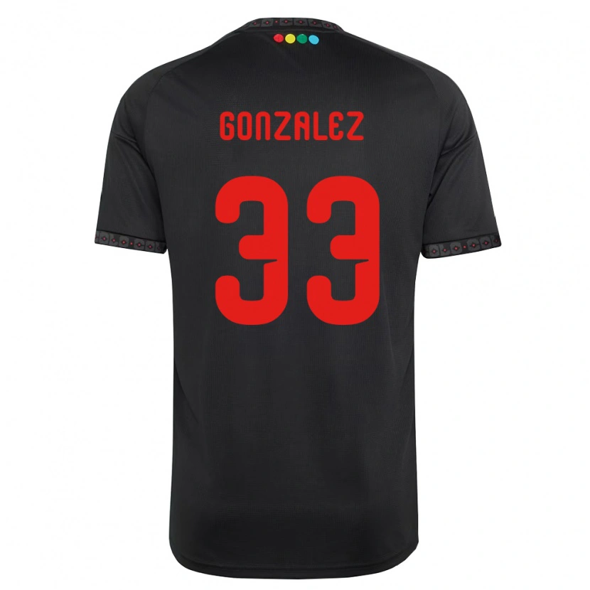 Danxen Homem Camisola Ramiro González #33 Preto Vermelho Alternativa 2026/27 Camisa