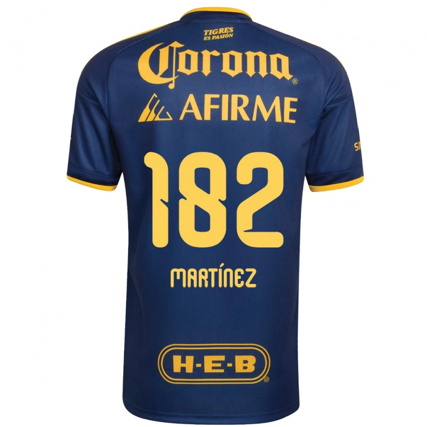 Danxen Homem Camisola Saeed Martínez #182 Azul Real Amarelo Alternativa 2026/27 Camisa