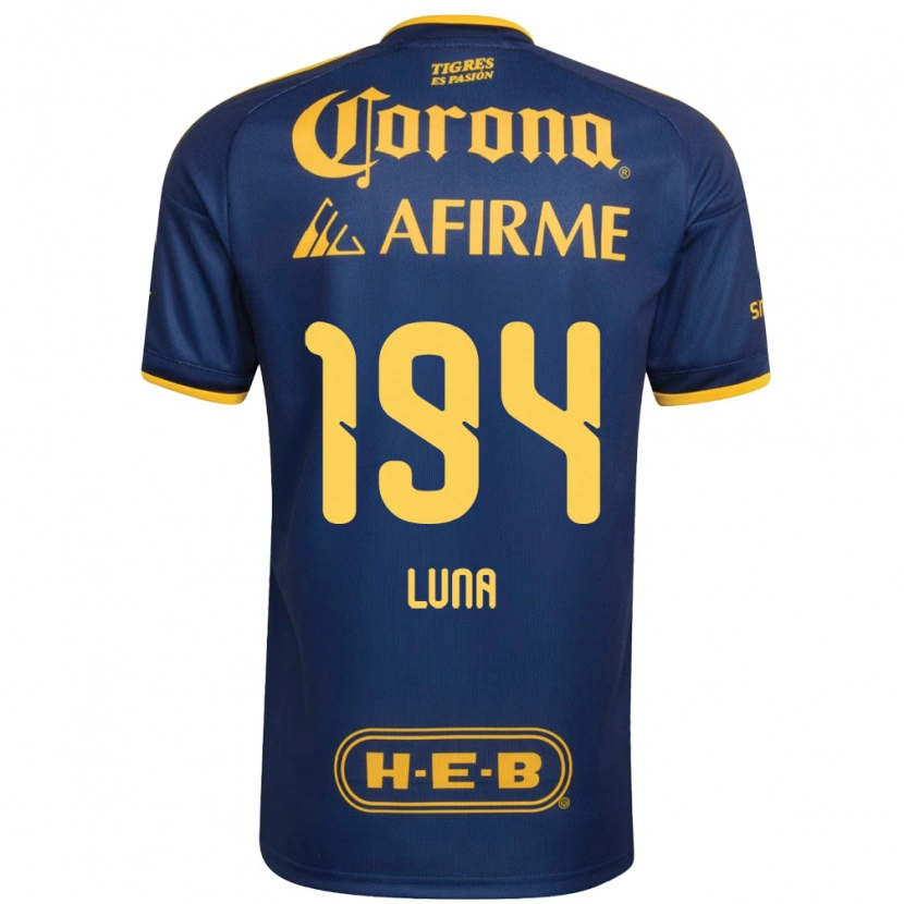 Danxen Homem Camisola Juan Luna #194 Azul Real Amarelo Alternativa 2026/27 Camisa