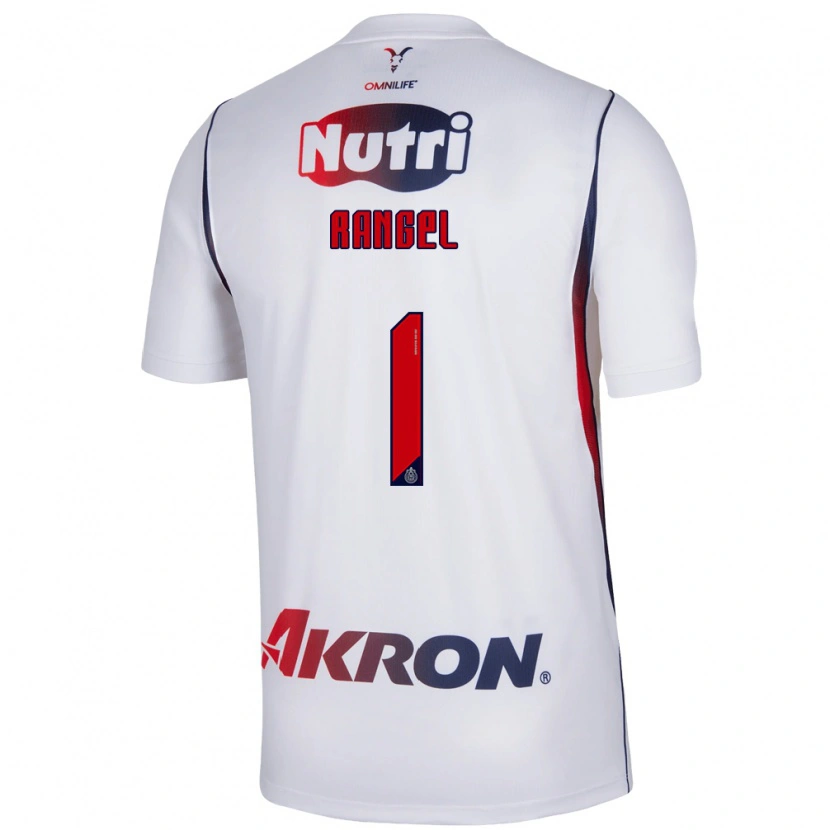 Danxen Homem Camisola Raúl Rangel #1 Branco Azul Marinho Vermelho Alternativa 2026/27 Camisa