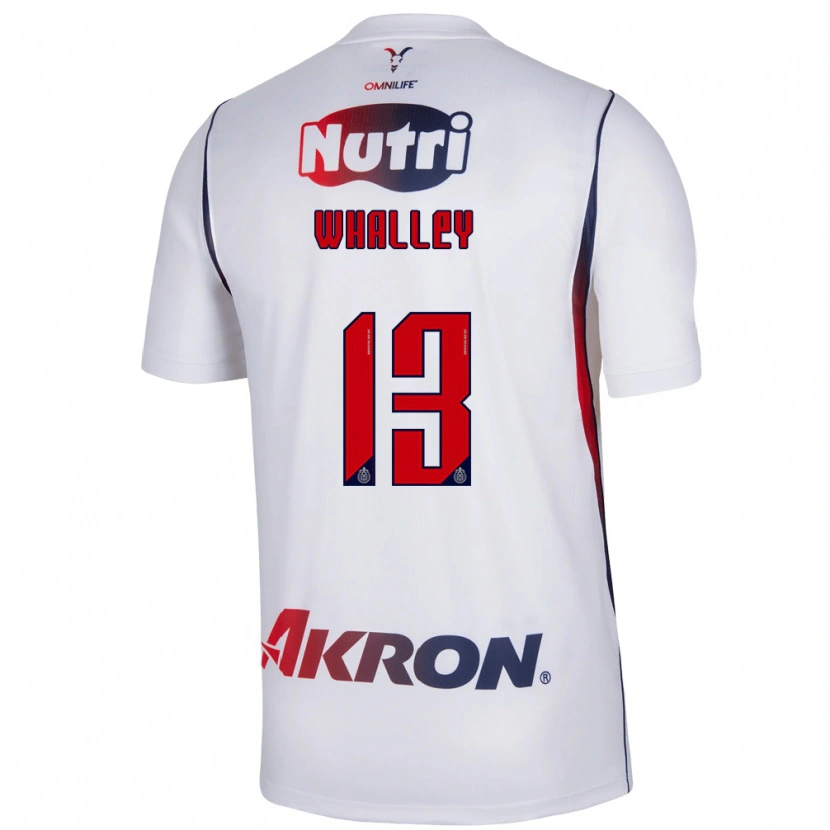 Danxen Homem Camisola Óscar Whalley #13 Branco Azul Marinho Vermelho Alternativa 2026/27 Camisa