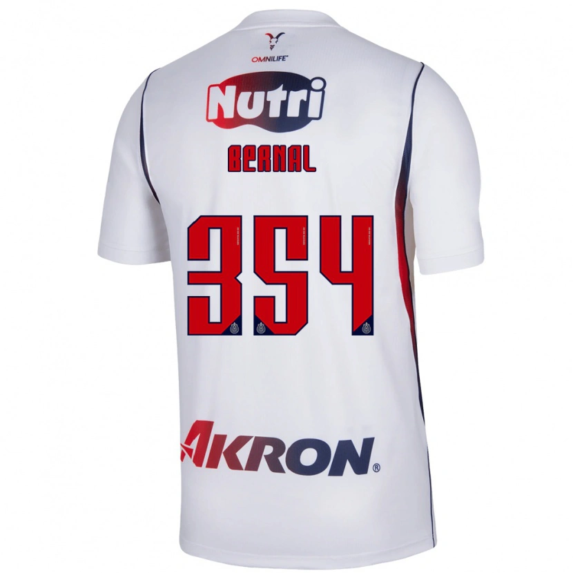 Danxen Homem Camisola Carlos Bernal #354 Branco Azul Marinho Vermelho Alternativa 2026/27 Camisa