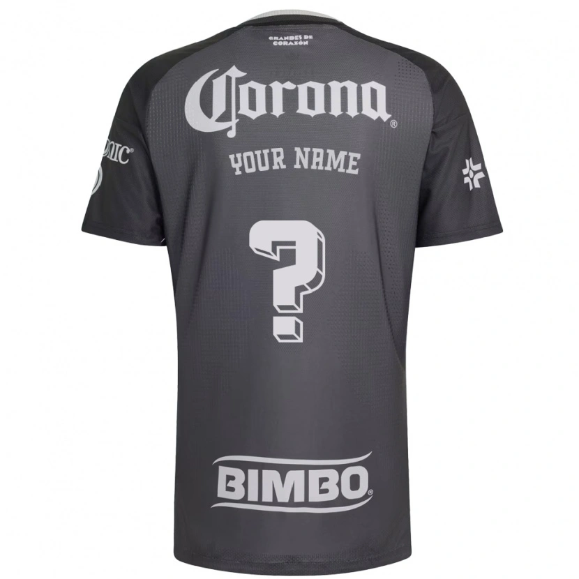 Danxen Homem Camisola Seu Nome #0 Cinza Branco Preto Alternativa 2026/27 Camisa