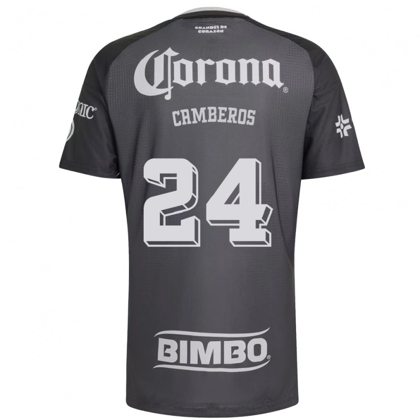 Danxen Homem Camisola Scarlett Camberos #24 Cinza Branco Preto Alternativa 2026/27 Camisa