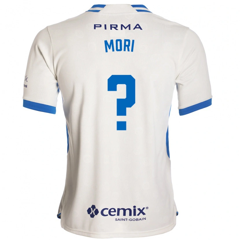 Danxen Homem Camisola Ramiro Funes Mori #0 Branco Azul Vermelho Alternativa 2026/27 Camisa