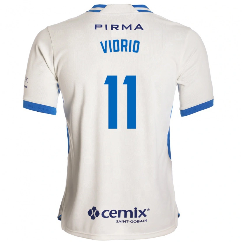 Danxen Homem Camisola Nailea Vidrio #11 Branco Azul Vermelho Alternativa 2026/27 Camisa