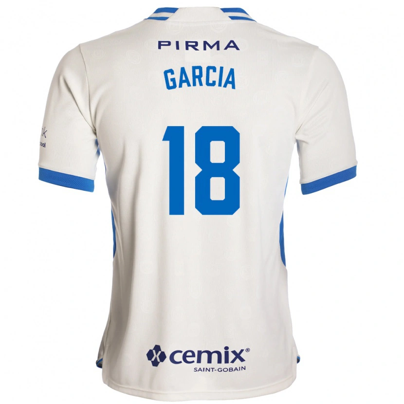 Danxen Homem Camisola Diana Garcia #18 Branco Azul Vermelho Alternativa 2026/27 Camisa