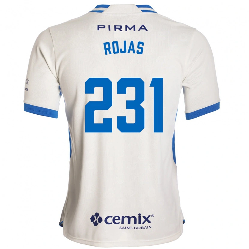 Danxen Homem Camisola Ramiro Rojas #231 Branco Azul Vermelho Alternativa 2026/27 Camisa