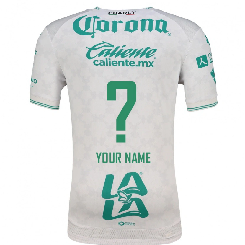 Danxen Homem Camisola Seu Nome #0 Verde Claro Branco Alternativa 2026/27 Camisa