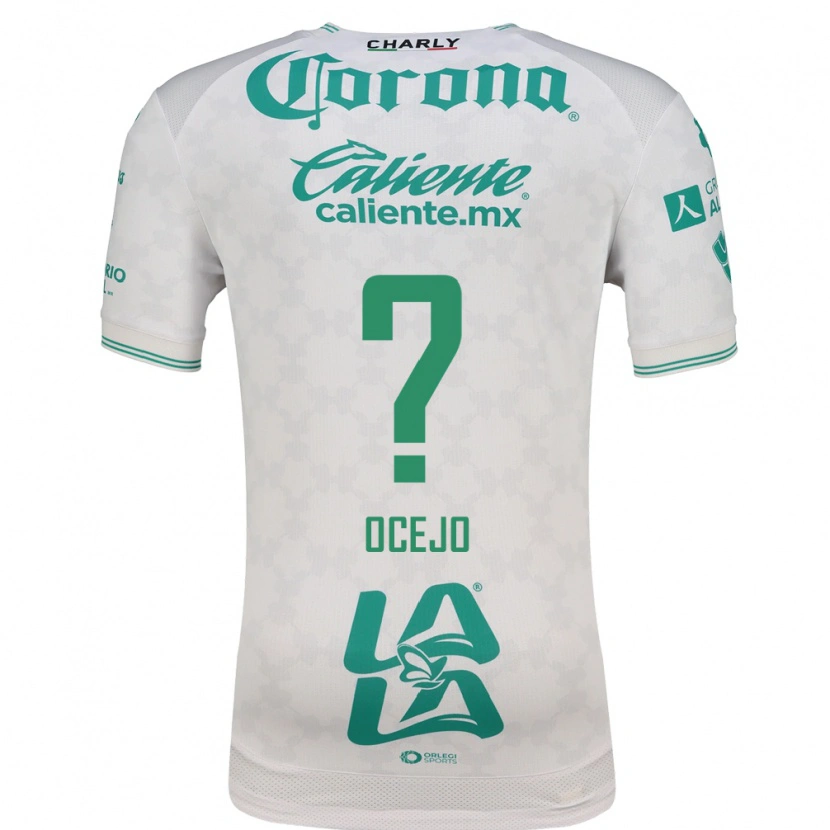 Danxen Homem Camisola Jesus Ocejo #0 Verde Claro Branco Alternativa 2026/27 Camisa
