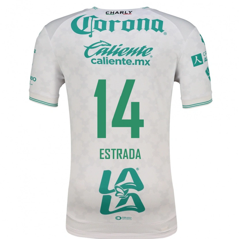 Danxen Homem Camisola Katia Estrada #14 Verde Claro Branco Alternativa 2026/27 Camisa