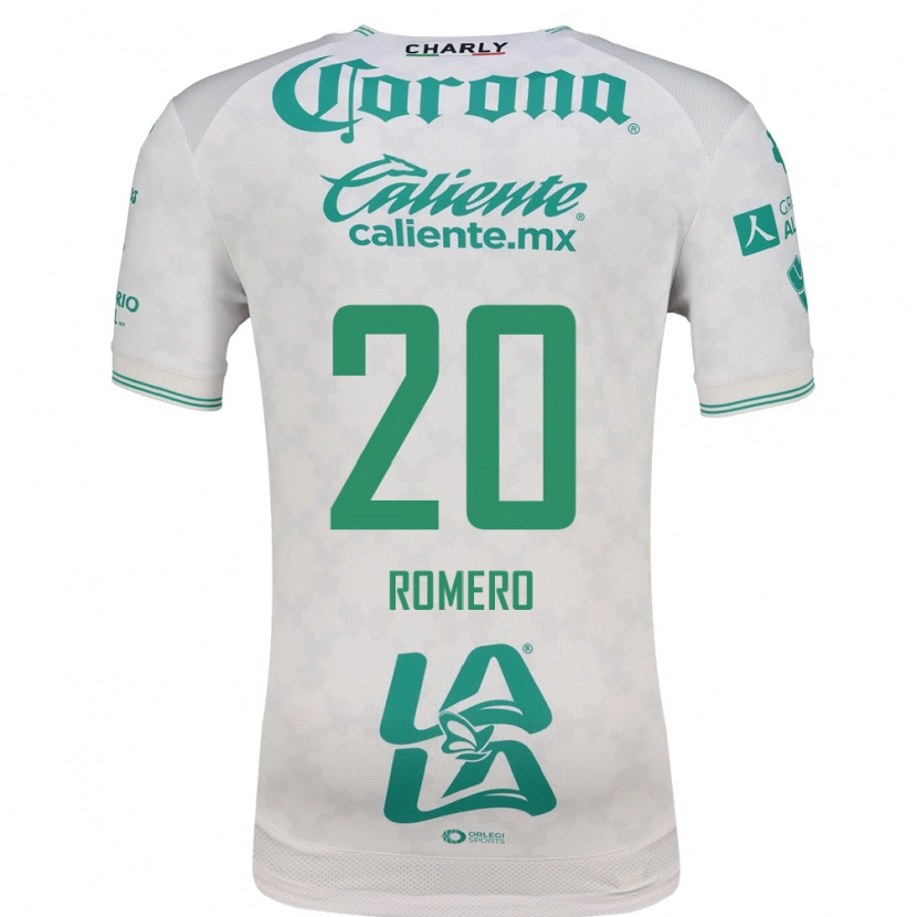 Danxen Homem Camisola Lia Romero #20 Verde Claro Branco Alternativa 2026/27 Camisa