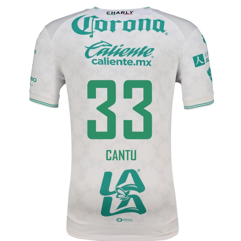 Danxen Homem Camisola Aida Cantú #33 Verde Claro Branco Alternativa 2026/27 Camisa