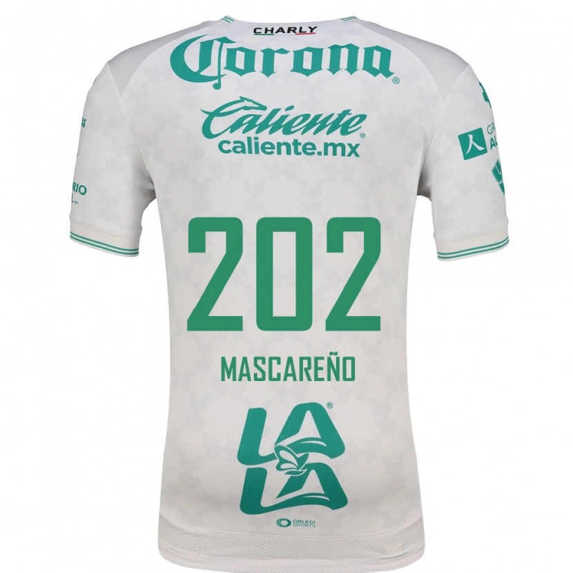 Danxen Homem Camisola Luis Mascareño #202 Verde Claro Branco Alternativa 2026/27 Camisa