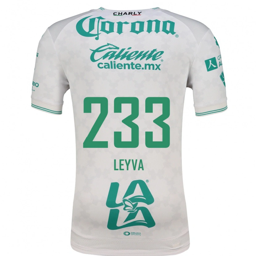 Danxen Homem Camisola Axel Leyva #233 Verde Claro Branco Alternativa 2026/27 Camisa